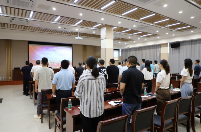 强国复兴有我〡交通产业Ezpay富港板块召开“喜迎二十大，安全共守护”道德讲堂活动